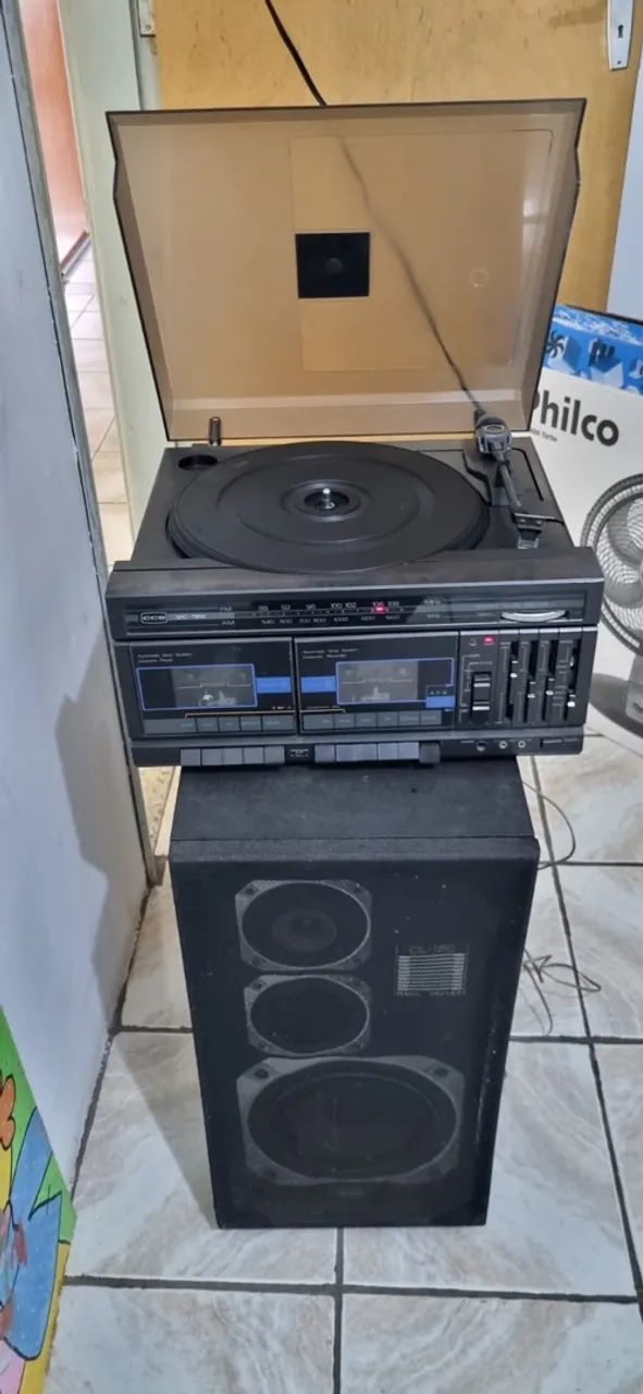APARELHO DE SOM CCE VINTAGE