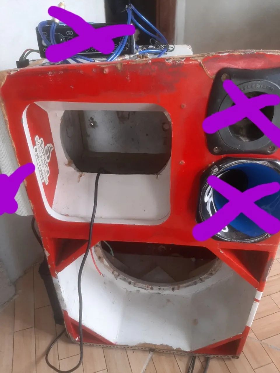 Caixa de 15 e medio de 10