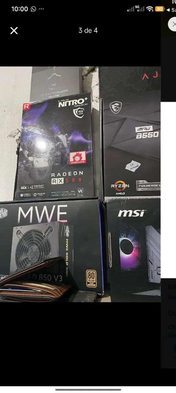 RX 580 Sapphire nitro+ OC 4GB - Foto 3