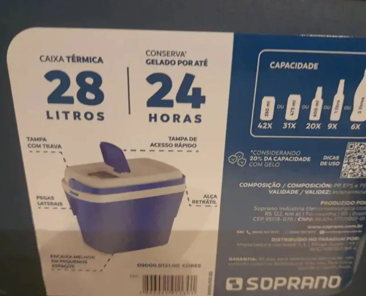 Cooler caixa térmica 28 LT - Foto 2