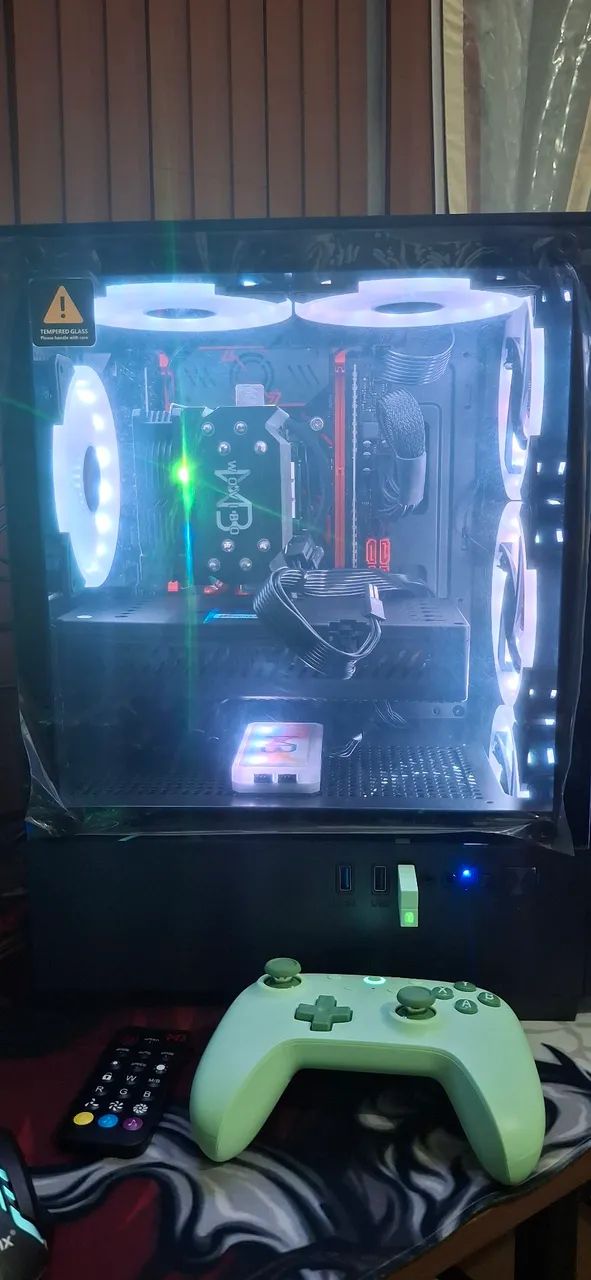 Leia a descrição - PC Gamer Preto Completo - Foto 4