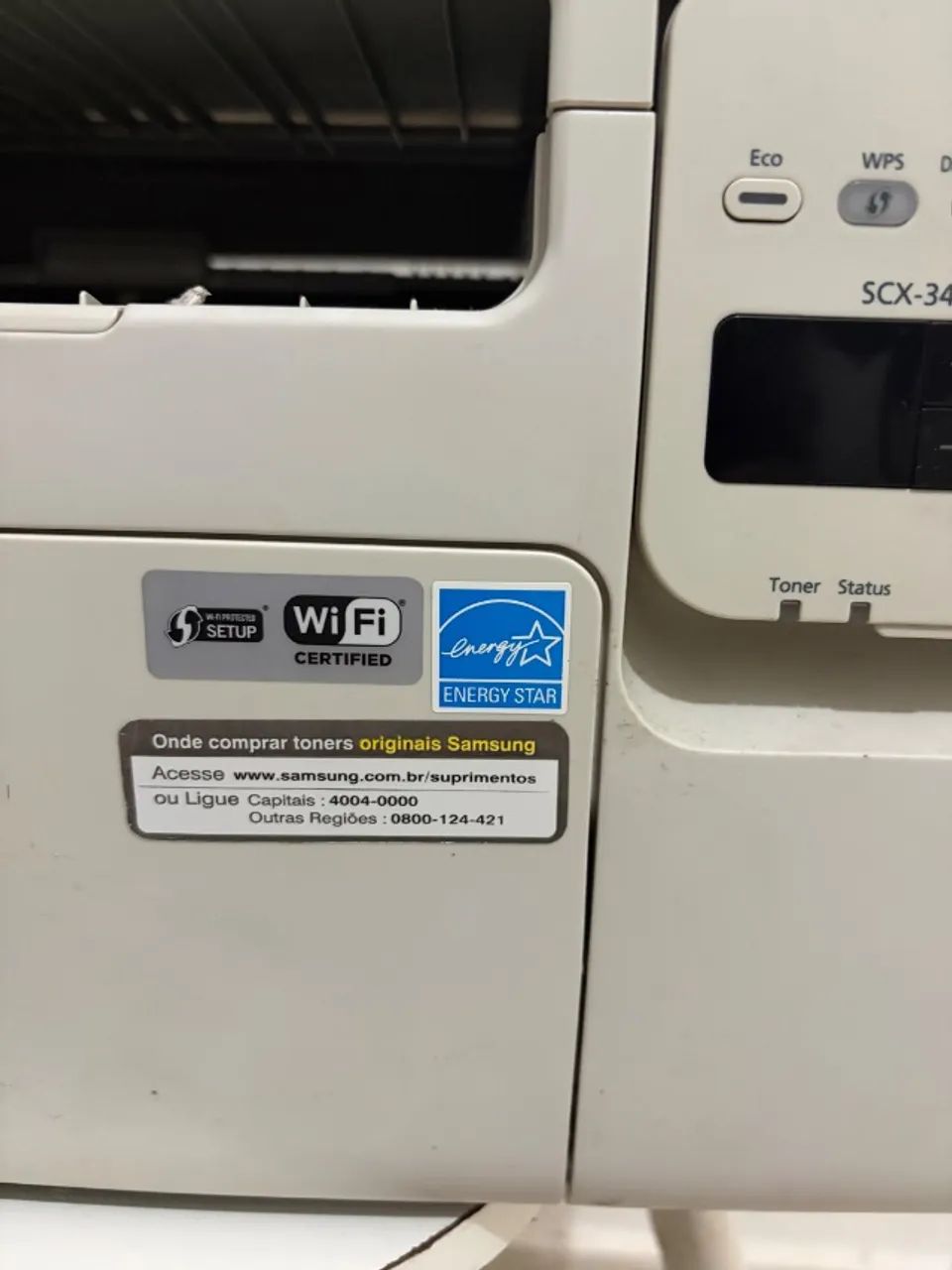 Impressora Multifuncional Samsung Scx-3405w Wi-fi  Usada | - Foto 4