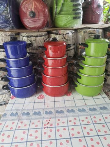 Conjunto de panelas coloridas - Foto 2