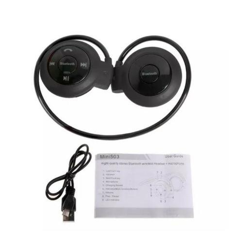 Fone De Ouvido Esporte Bluetooth Sem Fio Estereo Mini 503 - Foto 2