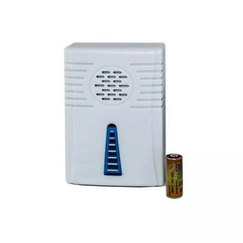 Campainha Sem Fio Ex2810 Ecooda 32 Toques Led Wireless Bivolt 100 Metros - Foto 4