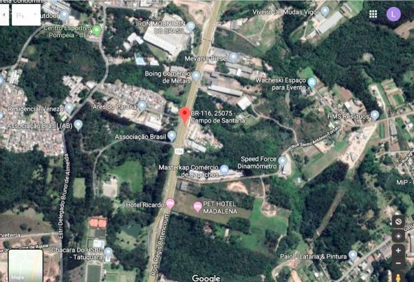 Terreno à venda, 54450 m² por R$ 10.000.000,00 - Tatuquara - Curitiba/PR - Foto 2
