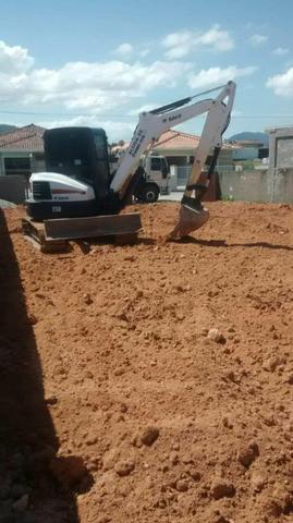 Bob Cat E50 mini escavadeira - Foto 3