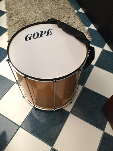 Surdo Gope Corpo de Madeira 20 X 60 "Sem uso"