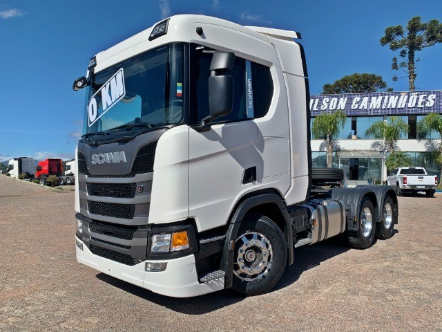 SCANIA R500 6X4, 2021, 0KM, PRONTA ENTREGA, RODAS DE ALUMÍNIO