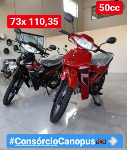MOTO CINQUENTINHA 50CC PROMOÇÃO PARCELADO