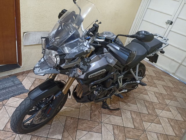 TIGER EXPLORER 1200 TOP DE LINHA MANUAL E CHAVE RESERVA