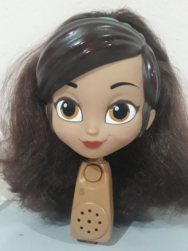 Boneca Nella Princesa  Corajosa Fala e canta somente esta parte sem o corpo - Foto 2