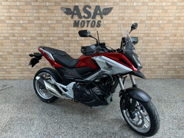 HONDA NC 750 X VERMELHA 2019 COM 15.500 KM RODADOS!