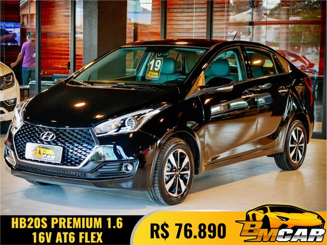 HYUNDAI HB20S PREMIUM 1.6 FLEX 16V AUT. 4P 2019 FLEX