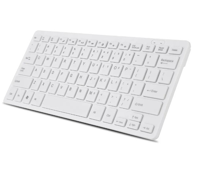 Mini Teclado Com Cabo Usb Xc-tec-02 Branco
