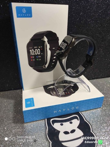 relógio inteligente xiaomi haylou ls02 smartwatch global