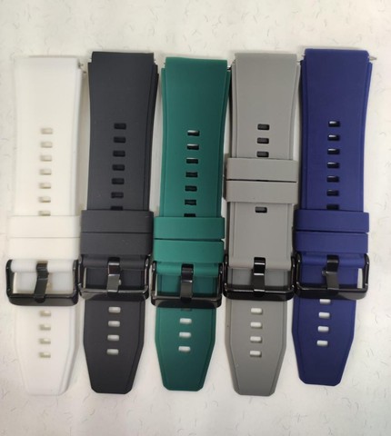 Pulseira Silicone Fecho Fivela Amazfit Pace  - Foto 4