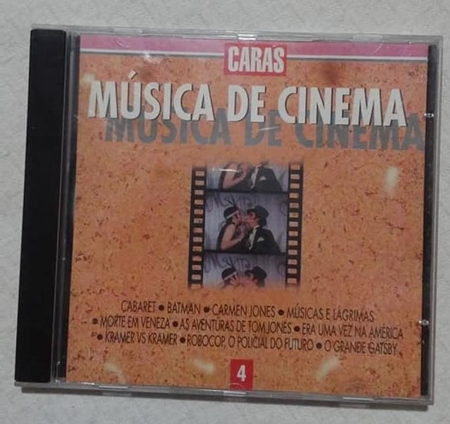 Música de Cinema - Coleção Revista Caras (CD Original) Item de Colecionador