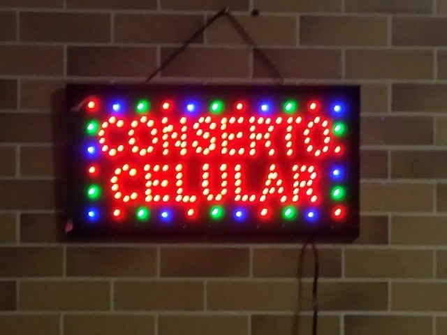 Placa Letreiro de Led Escrito "Bar" - Foto 6