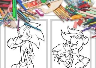 KIt 10 Livros de colorir Sonic - Personalizado - Artigos infantis - Jardim  Jockey Club, Campo Grande 1252786319