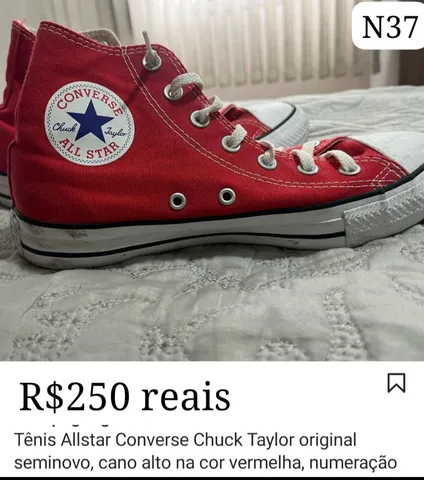 Tênis All Star Modelo Anos 80, Tênis Masculino All Star Usado 91138867