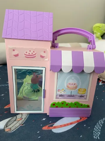 Casa Gigante Da Peppa Pig 55 Cm Com Peppa E George Inclusos - Ri Happy