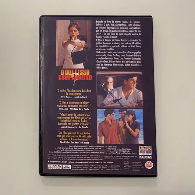 DVD Filme O Que É Isso, Companheiro?  - Foto 2