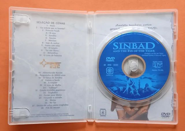 Dvd Simbad e o Olho do Tigre  - Foto 5