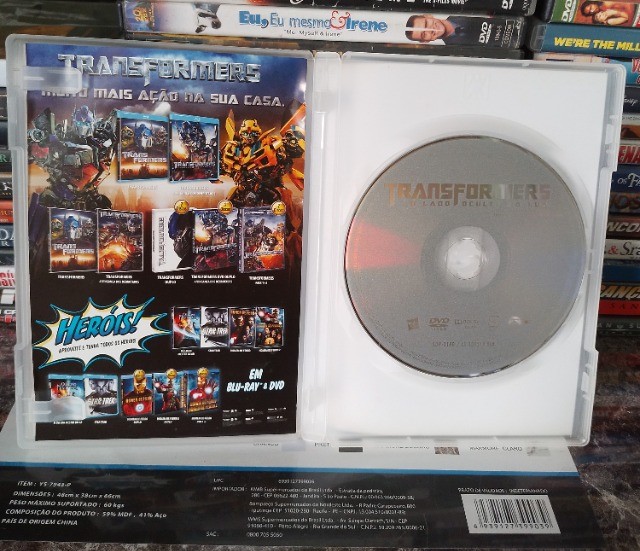 Dvd Original - Transformers 3 - O Lado Oculto da Lua - Filme, Filme e  Série Usado 49727176
