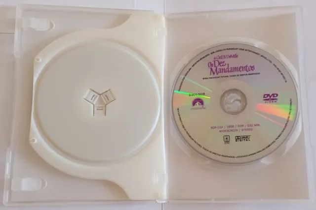 DVD Duplo Os Dez Mandamentos Original - Foto 3