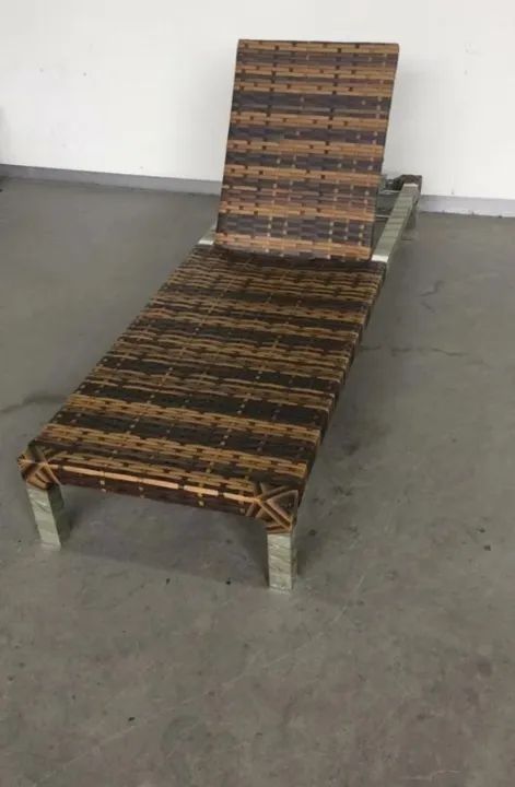 Conjunto de espreguiçadeira em fibra  - Foto 2