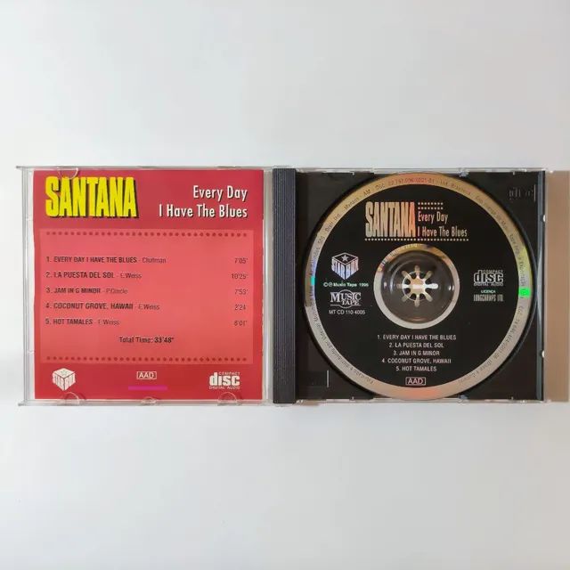 CD Santana - Everyday I Have The Blues - Foto 2