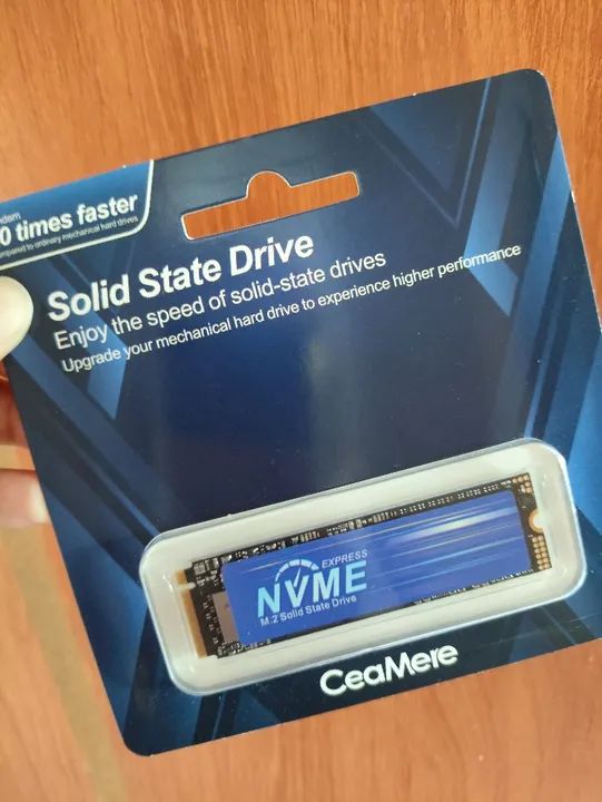 M.2 NVMe 256gb com windows 10