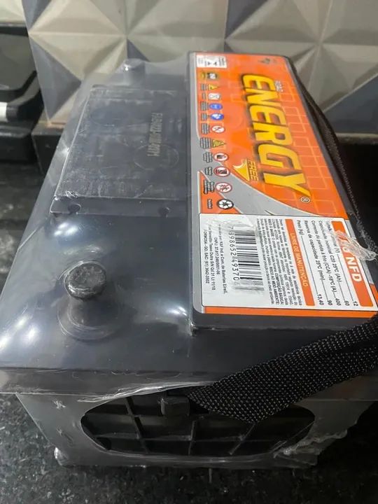 Bateria Energy 60 amperes (NOVA) - Foto 3