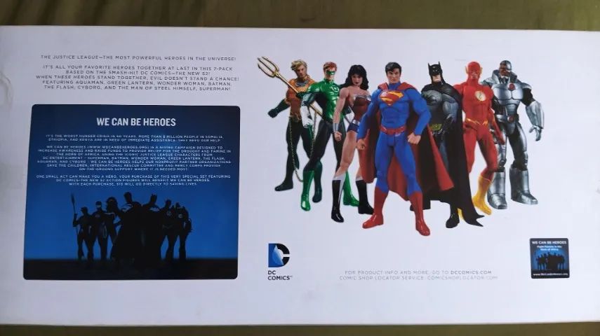 Liga da Justiça Novos 52 Jim Lee 1/12 Coleção nova na caixa - nunca expostos - Foto 5