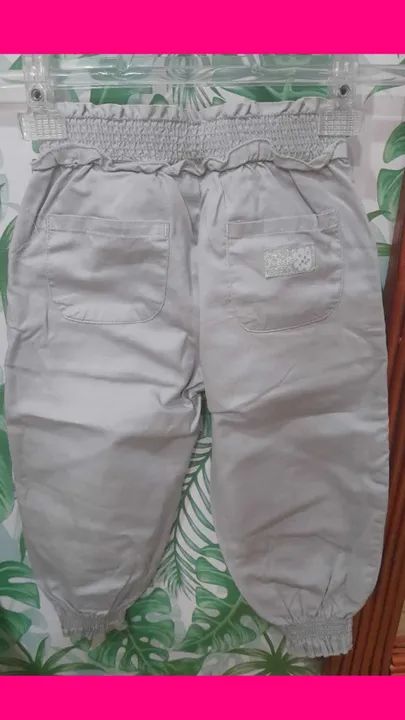 calça infantil bebê epk menina 18 meses - Foto 3