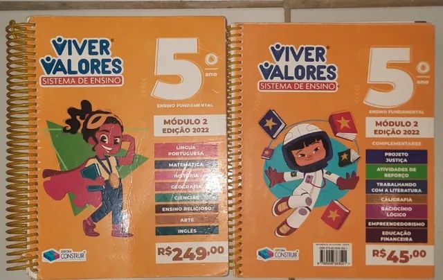 Livro viver valores 5° ano fundamental 64842041002371121