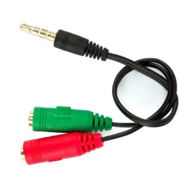 Cabo Headset para Fone, 2 P2 Fêmea para 1 P2 Macho - COD 99 - Foto 5
