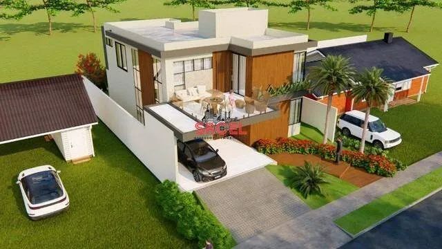 Casa em condomínio fechado, à venda, com 4 quartos, 3 suítes, no bairro Centro. - Foto 4