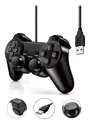 Controle USB Gamer Para PC, Notebook, Games, SmartTV e outros - Foto 2