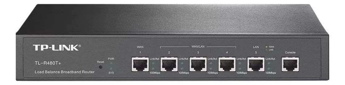 Roteador TP-LINK TL-R480T+ Load Balance Broadband