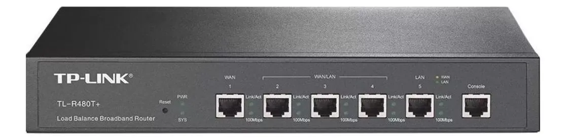 Roteador TP-LINK TL-R480T+ Load Balance Broadband