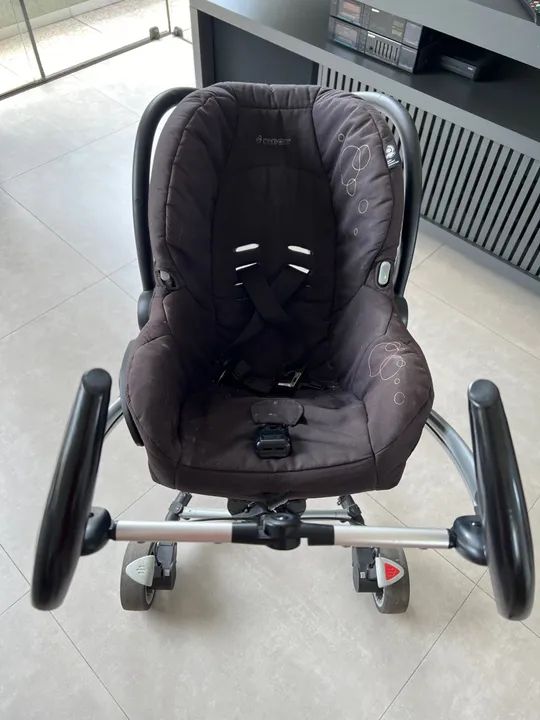 Carrinho + Bebê conforto + Base Bebê conforto Quinny - Foto 5