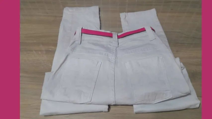 Calça Infantil feminina Leader 7/8 anos cor cinza - Foto 3