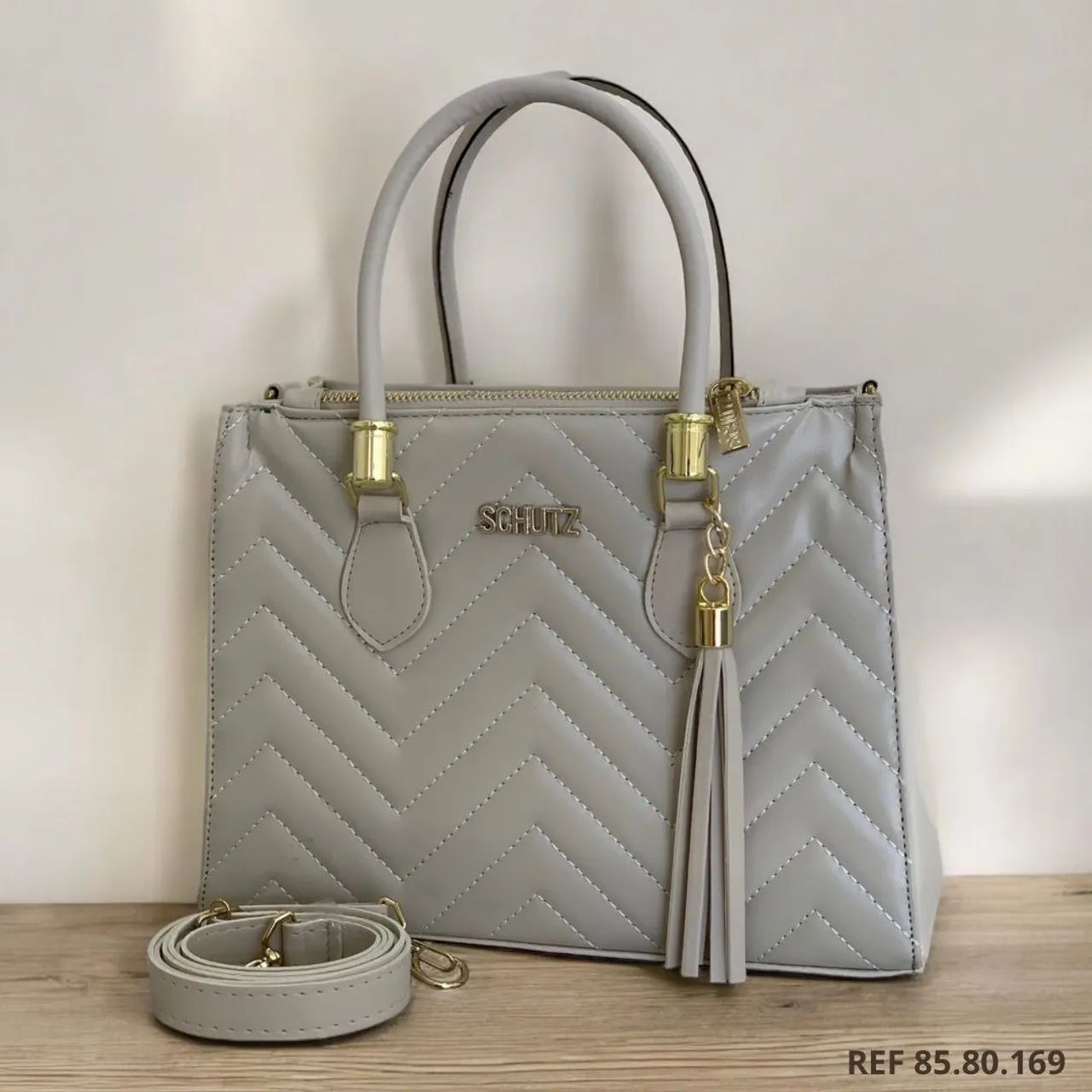 Bolsa Schutz Branca de Mão - Foto 5