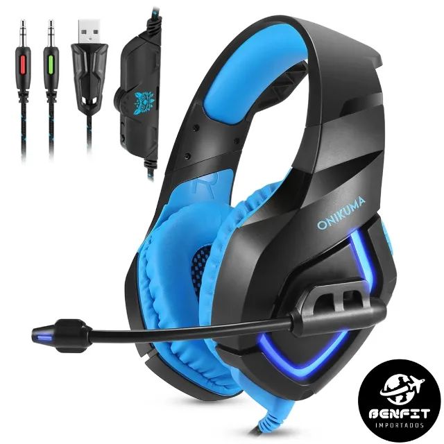 Headset Onikuma K1b Para Pc Xbox Ps4 Celular