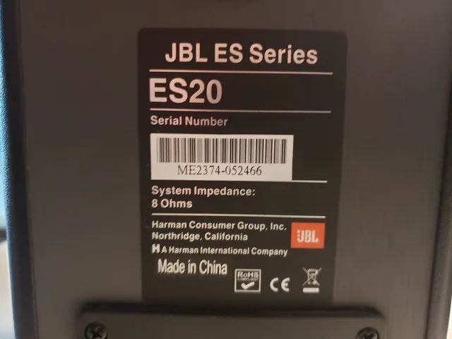 Trio de caixas JBL ES Series  - Foto 4