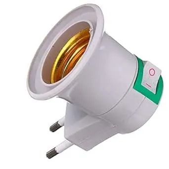 Bocal com tomada para Lâmpada