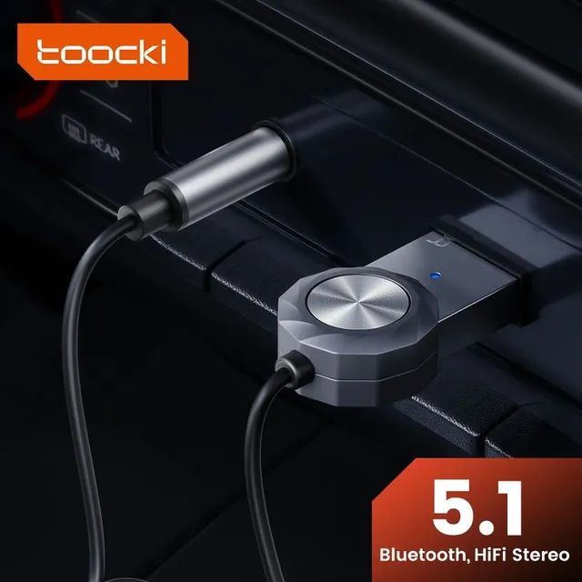 Adaptador bluetooth para som e carro  - Foto 2