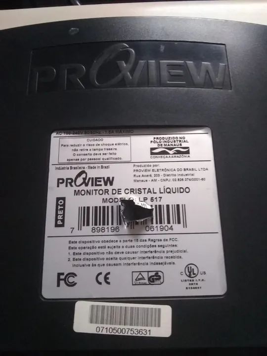 Monitor Proview Lp517 15 Polegadas - Foto 6